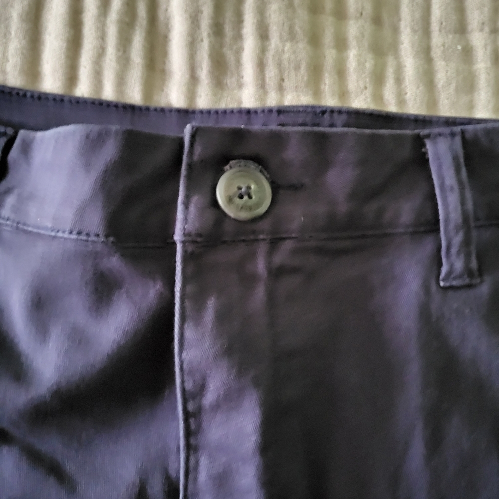 Aero Bermuda Girls Size 12 Blue Shorts 9 inch length - Picture 3 of 6